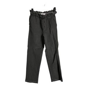 Something Navy Paper Bag Sweat Pants Loungewear Gray Distressed XS lagenlook